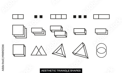 Aesthetic Triangle Shapes