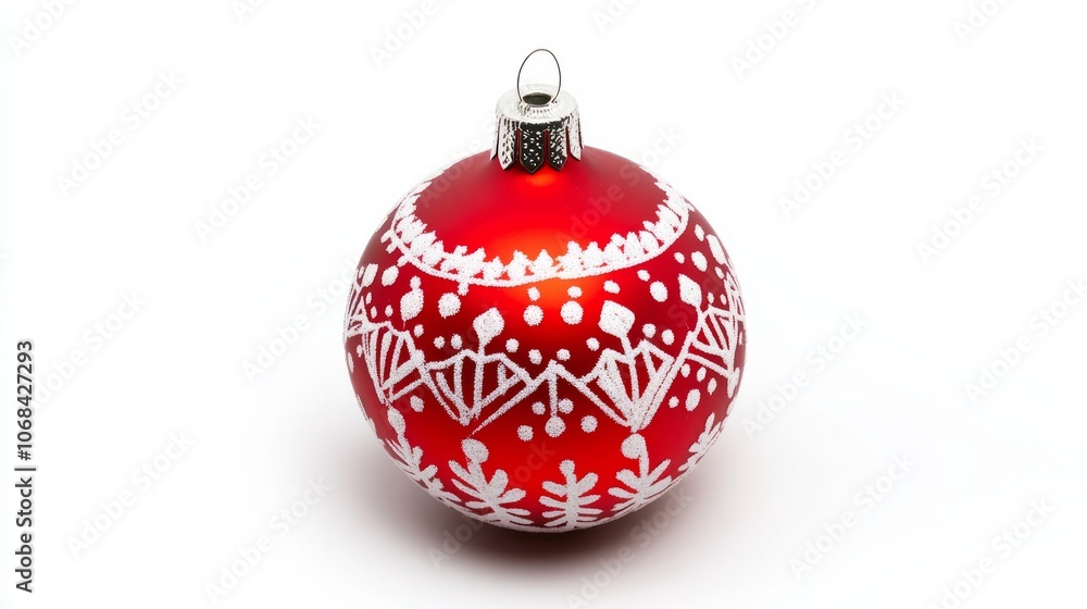 red christmas ball red christmas ball