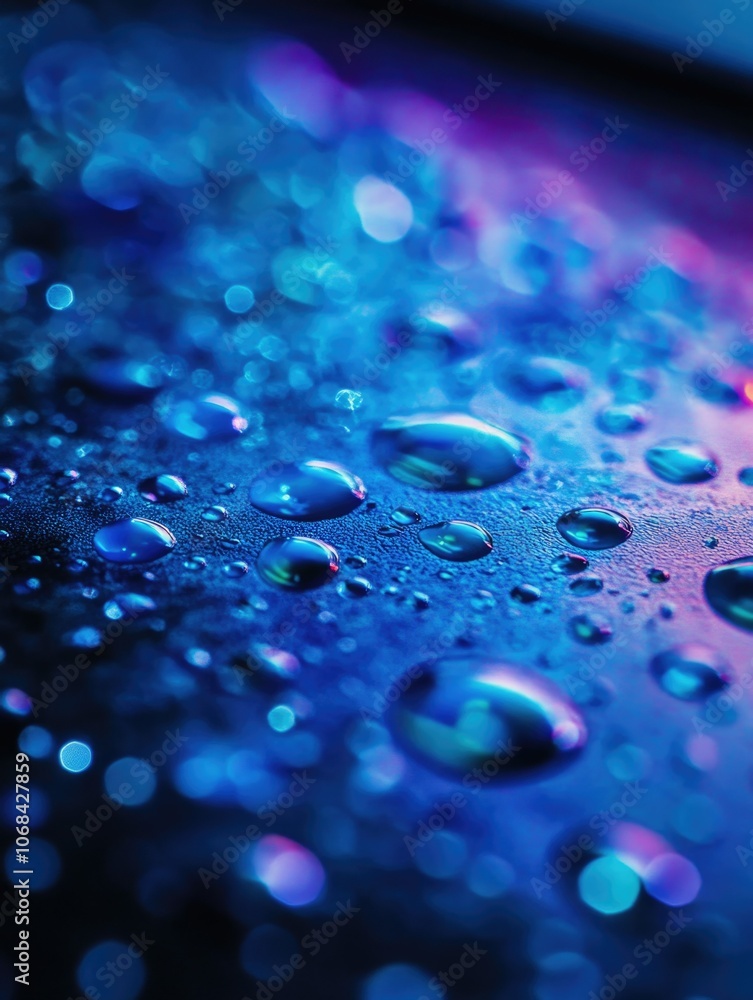 Stunning Close-up of Water Drops Stunning Close-up of Water Drops