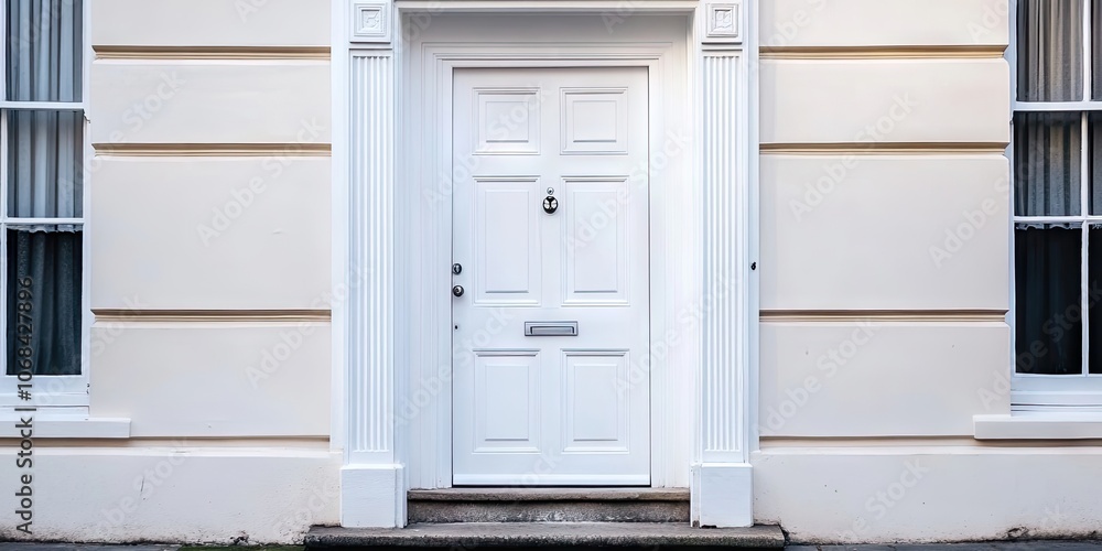 Using white paint for your front door is an excellent choice for home painting. It offers a fresh, clean, and bright appearance that enhances your homes curb appeal. Using white paint for your front door is an excellent choice for home painting. It offers a fresh, clean, and bright appearance that enhances your homes curb appeal.