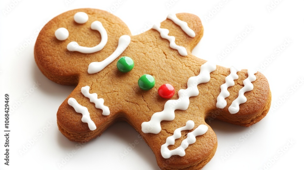 christmas cookies on white background christmas cookies on white background