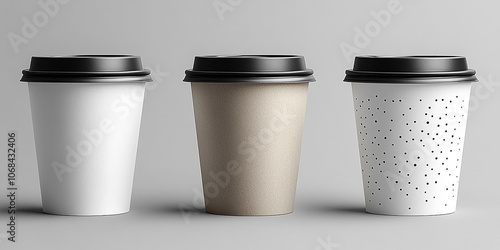 Wallpaper Mural Photo of a hot coffee in a paper cup Torontodigital.ca