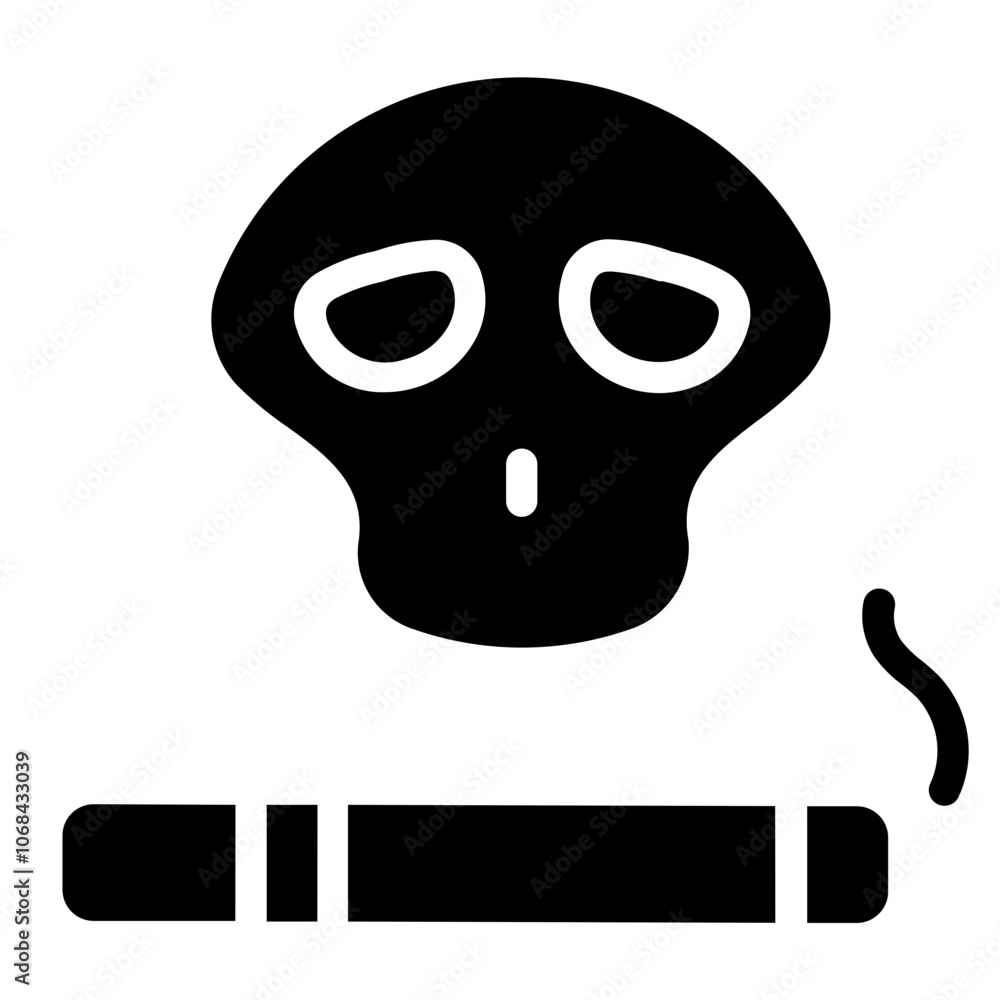 Stop smoking Solid Icon Stop smoking Solid Icon