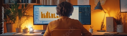 Employee Reviewing Cost Sta...