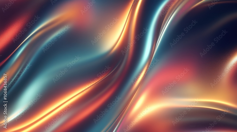 smooth liquid metallic waves, silk waves, gradient waves smooth liquid metallic waves, silk waves, gradient waves