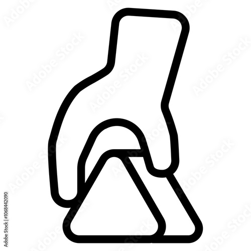 Fine motor skills Line Icon