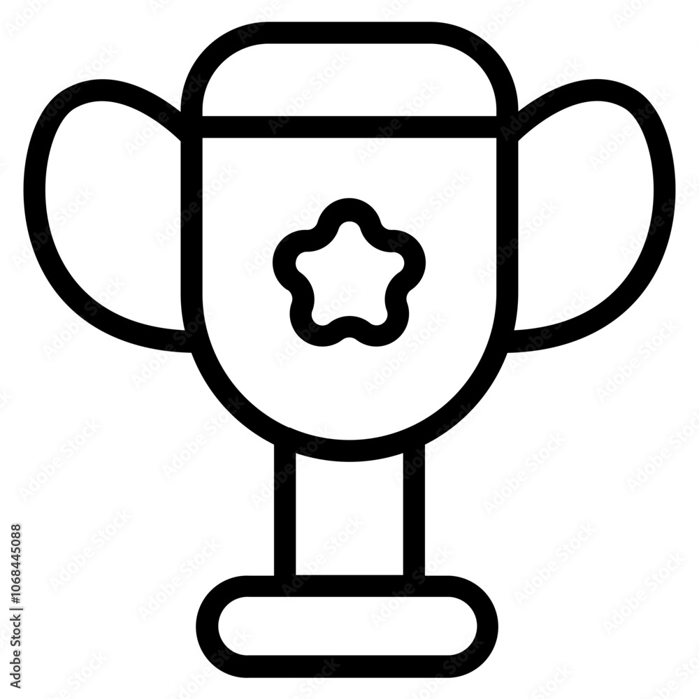 Obraz premium Purposefulness Line Icon