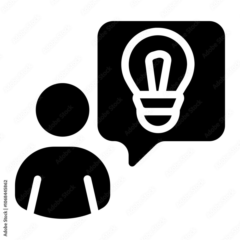 Solution Solid Icon Solution Solid Icon