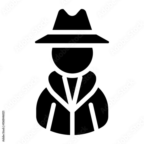 Spy Solid Icon