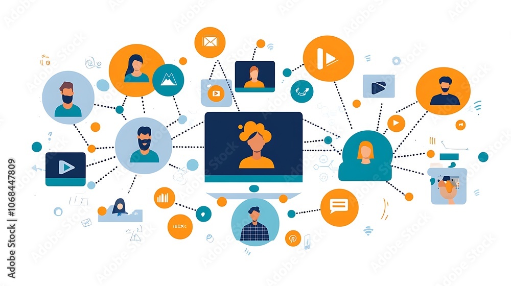 Connect and collaborate building online communities through digital platforms Connect and collaborate building online communities through digital platforms