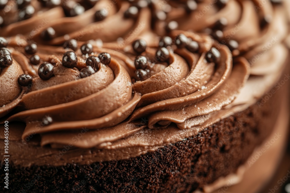 Decadent Chocolate Cake with Rich Frosting and Elegant Sprinkles: A Perfect Treat for Any Occasion! Decadent Chocolate Cake with Rich Frosting and Elegant Sprinkles: A Perfect Treat for Any Occasion!