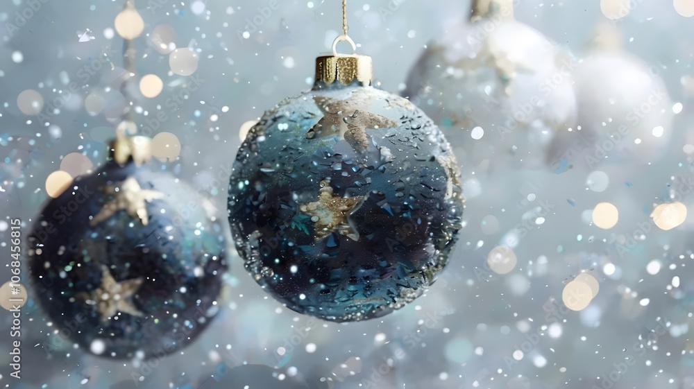 Christmas tree decorations, New Year's ball, holidays Christmas tree decorations, New Year's ball, holidays