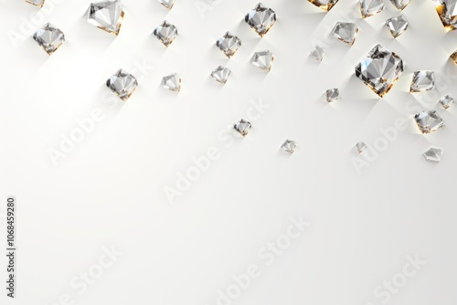 Wallpaper Mural Abstract diamond jewellery background Torontodigital.ca