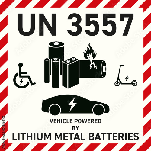UN3557 vehicle battery