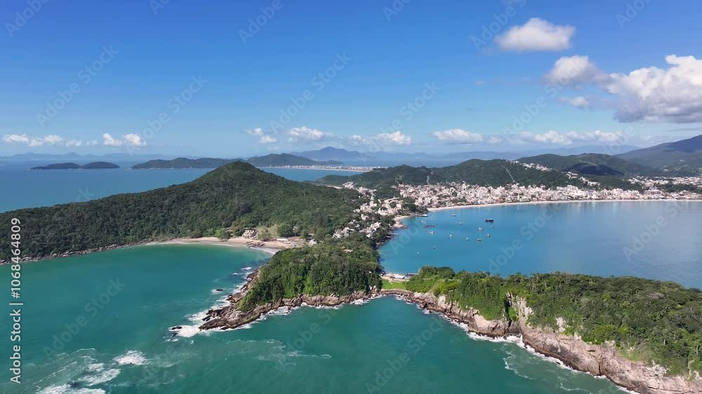 Bombinhas Skyline At Bombinhas In Santa Catarina Brazil. Beach Skyline. Nature Landscape. Summer Travel. Bombinhas Skyline At Bombinhas In Santa Catarina Brazil. Tropical Scenery. Bombinhas Skyline At Bombinhas In Santa Catarina Brazil. Beach Skyline. Nature Landscape. Summer Travel. Bombinhas Skyline At Bombinhas In Santa Catarina Brazil. Tropical Scenery.