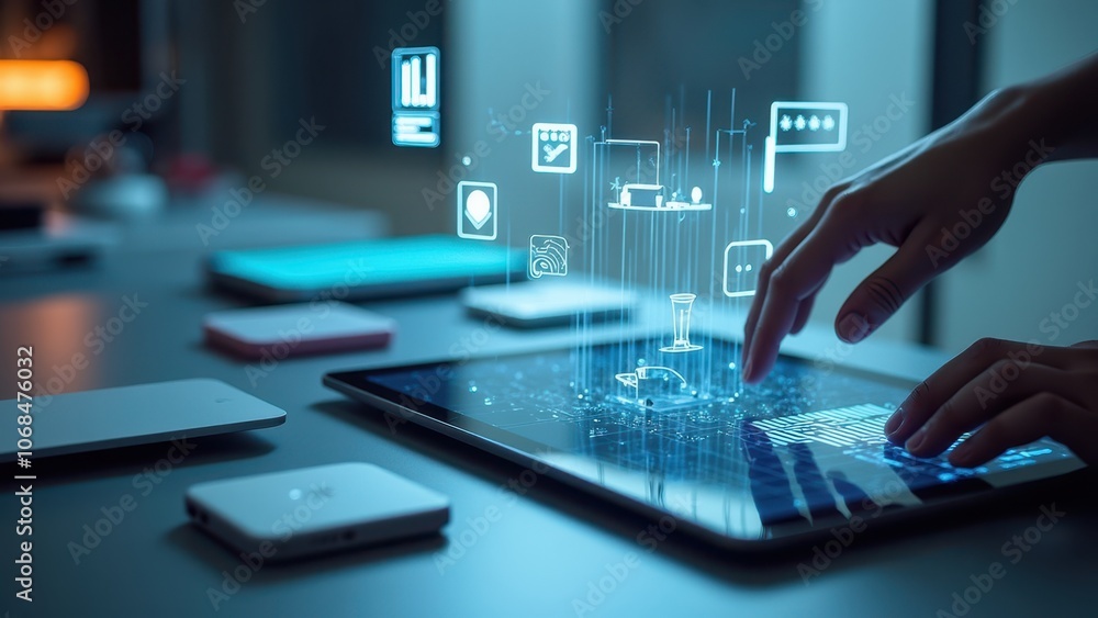 Digital Holographic Interaction on Tablet Screen Digital Holographic Interaction on Tablet Screen