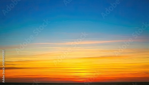 A background with a gentle gradient from orange to yellow and light blue that evokes the sunset of a summer sky Artificial Intelligence