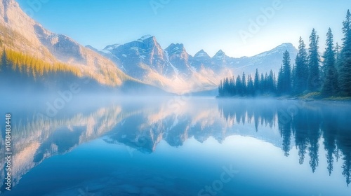 Mountain Lake Reflections