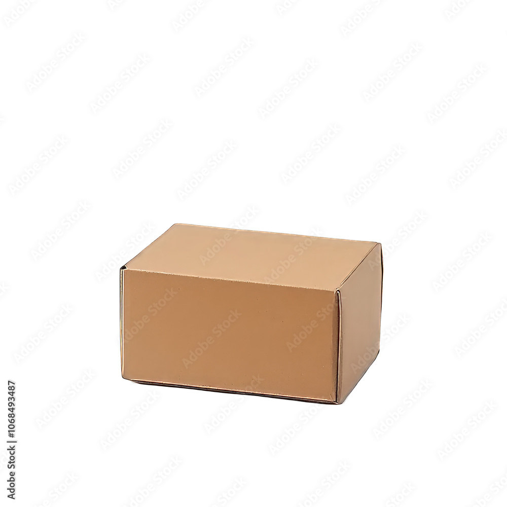 Cardboard box isolated on transparent background Cardboard box isolated on transparent background