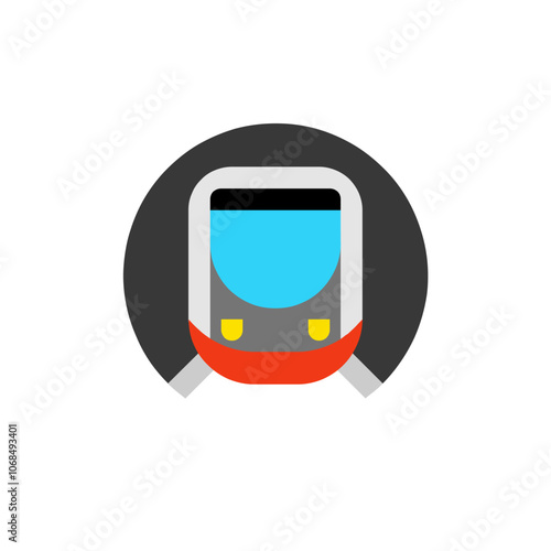 Subway Train Icon
