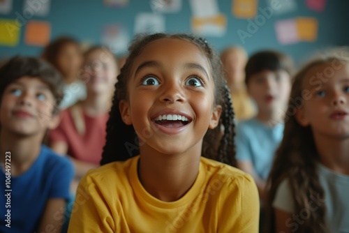 Joyful Expressions: Capturing the Magic of Curiosity and Wonder in a Classroom Full of Engaged Children