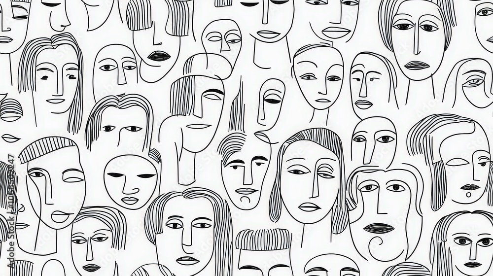Abstract seamless pattern Abstract seamless pattern