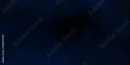 Navy blue dramatic smoke smoky illustration misty fog cumulus cloud modern vibrant grunge texture. Vector cloud reflection of neon smoke exploding design element. Colorful black and white granite.