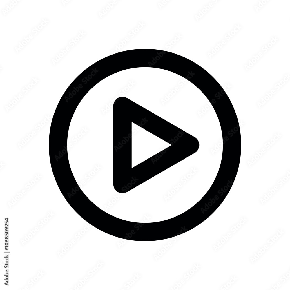Black video player vector flat icon, for websites and graphic resources. Black video player vector flat icon, for websites and graphic resources.