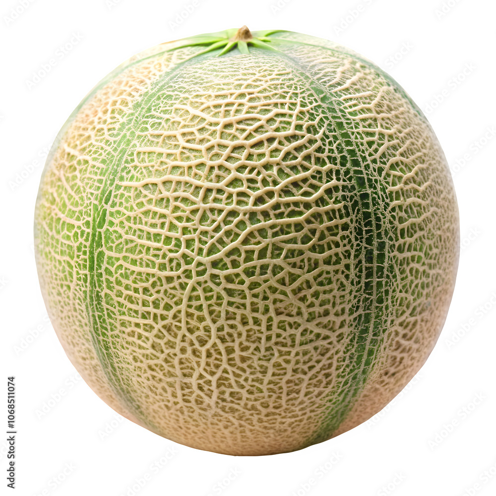 cantaloupe melon isolated on transparent cantaloupe melon isolated on transparent