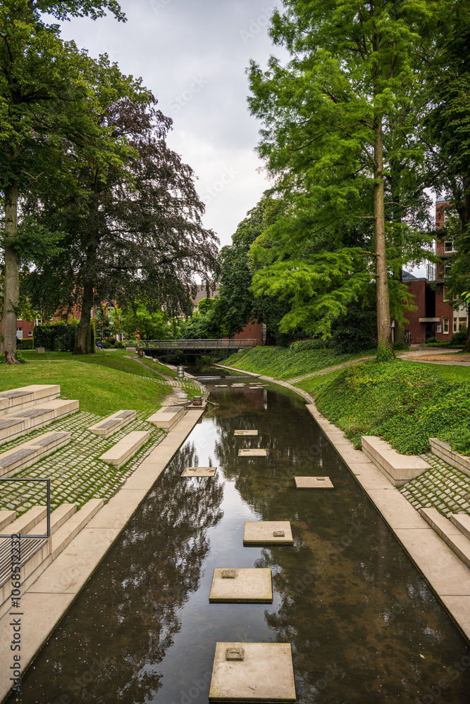 Fototapeta premium Berckelbühne im Schloßpark in Coesfeld