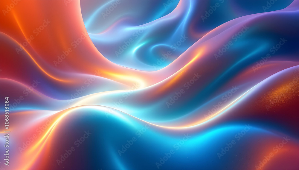 Fototapeta premium Ethereal Gradient Mist Background