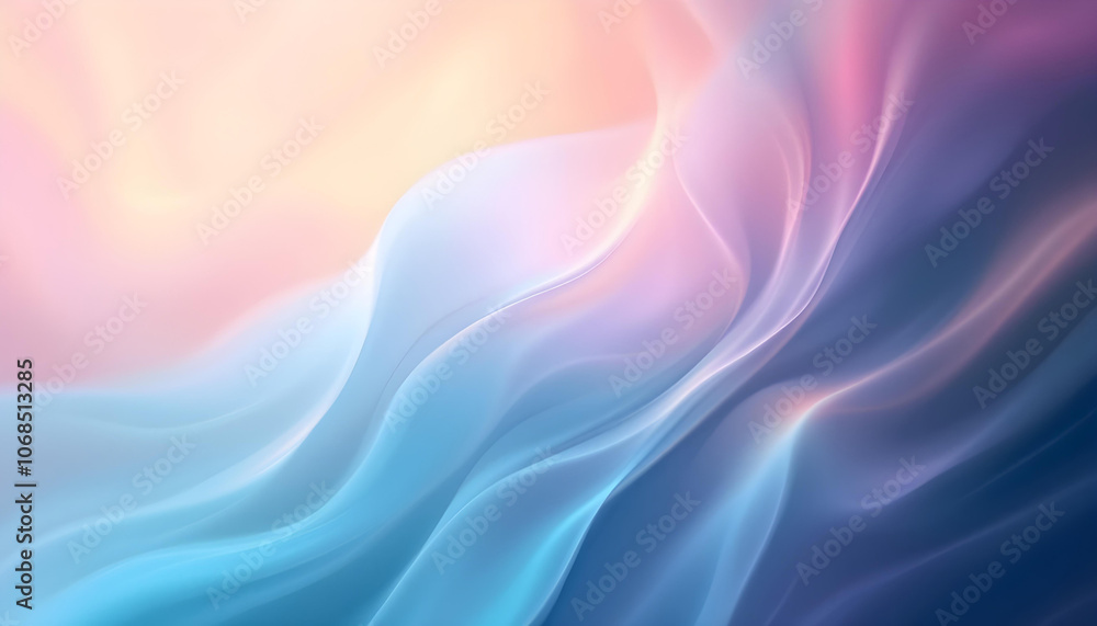 Obraz premium Elegant Gradient Swirls Background