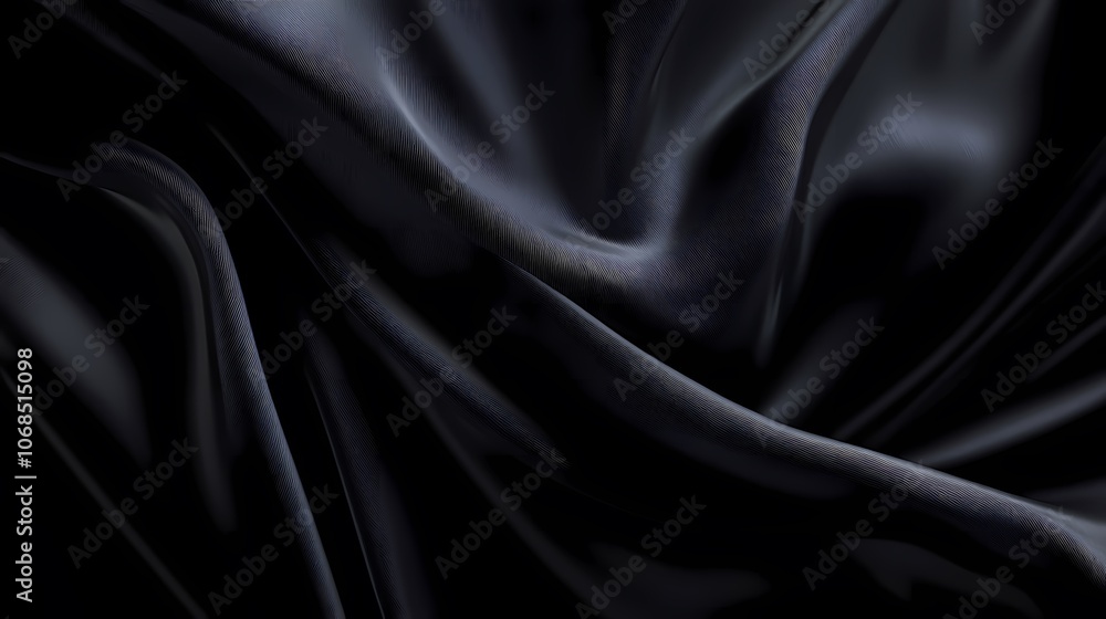 Fototapeta premium A black texture that have a smooth details