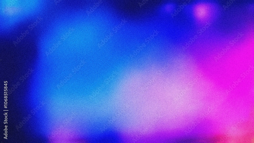 Vivid color gradient. Dreamy purple blue hues blend; evokes feelings of mystery and magic. Perfect for backgrounds.