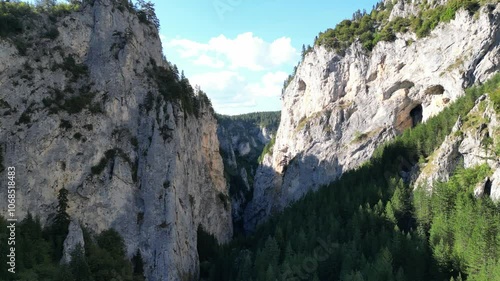 View from the Trigrad gorge photo