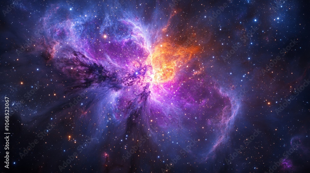 A Star is Born: A Nova's Explosive Birth.Concept of creation, rebirth, and cosmic energy,Suitable for industries like astronomy, space exploration, spirituality, and science fiction. A Star is Born: A Nova's Explosive Birth.Concept of creation, rebirth, and cosmic energy,Suitable for industries like astronomy, space exploration, spirituality, and science fiction.