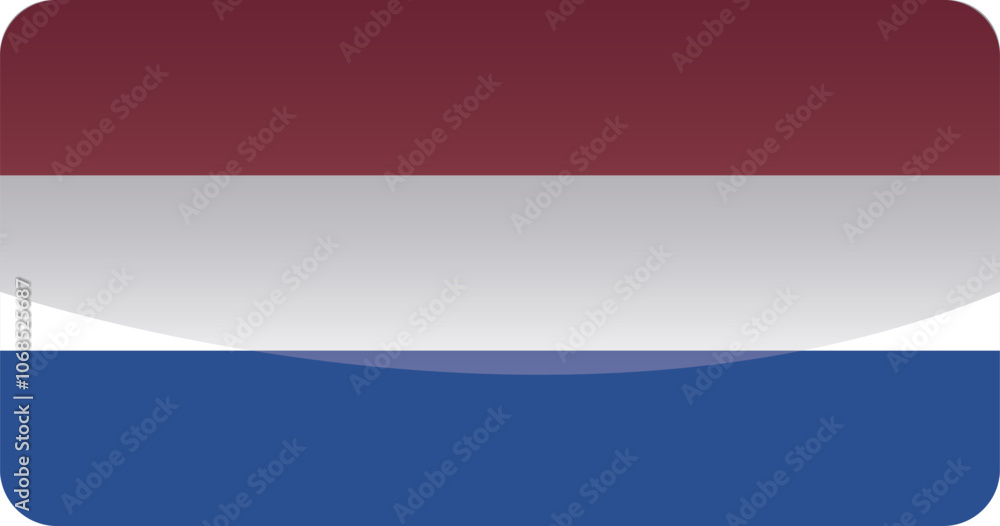 National flag of Netherlands.Vector illustration National flag of Netherlands.Vector illustration