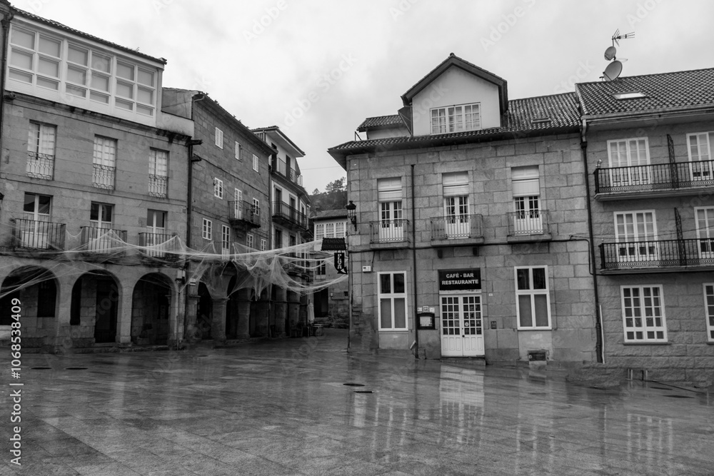Naklejka premium Rivadabia (Ourense)