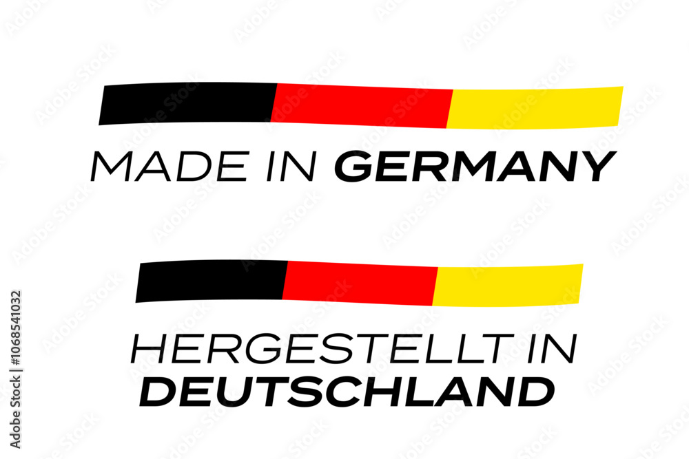 Hergestellt in Deutschland / Made in Germany Hergestellt in Deutschland / Made in Germany