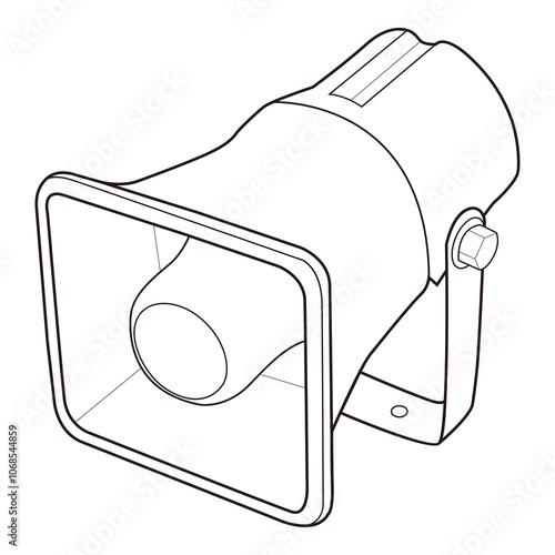 Square horn speaker, rectangular horn speaker, horn loudspeaker, sound speaker, audio speaker, sound system, audio system, sound equipment, audio equipment, speaker driver, horn driver, sound reproduc