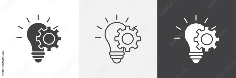 Innovation icon vector set for ui designs Innovation icon vector set for ui designs