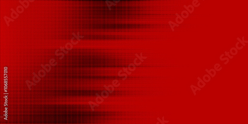 halftone red background modern design