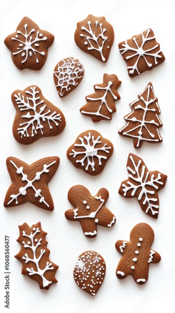 Set watercolor elements with Gingerbread cookies,Cup cocoa and sweets,cookies,sweet holiday card,Christmas menu,season greeting,xmas and New Year sweet composition,space for text. Set watercolor elements with Gingerbread cookies,Cup cocoa and sweets,cookies,sweet holiday card,Christmas menu,season greeting,xmas and New Year sweet composition,space for text.
