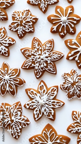 Set watercolor elements with Gingerbread cookies,Cup cocoa and sweets,cookies,sweet holiday card,Christmas menu,season greeting,xmas and New Year sweet composition,space for text.