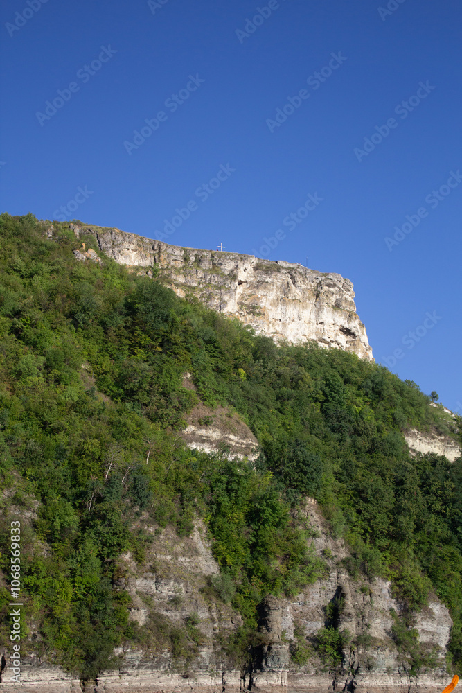 Naklejka premium Scenic view of sea against sky,Bakota,Ukraine