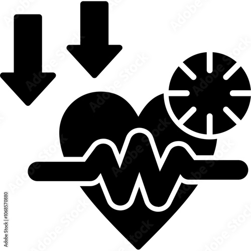 Low Blood Pressure Icon