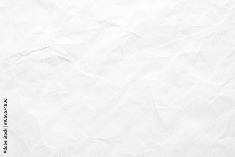 Fototapeta premium PNG Bright grey paper texture background white crumpled.