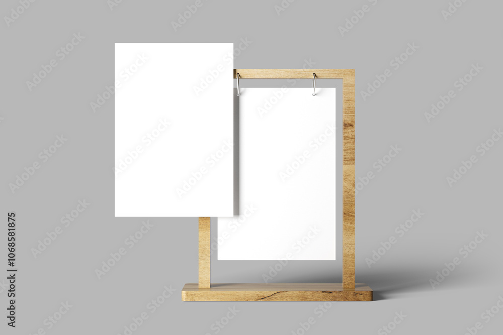 Table Menu Mockup Table Menu Mockup
