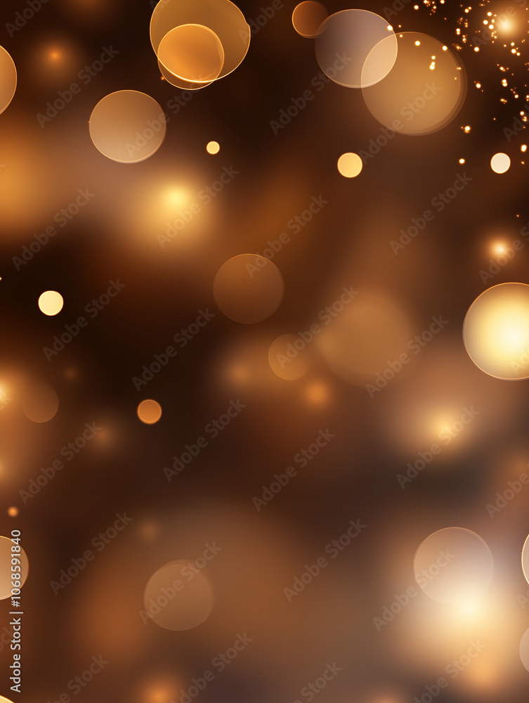 Golden Bokeh Abstract Background Golden Bokeh Abstract Background