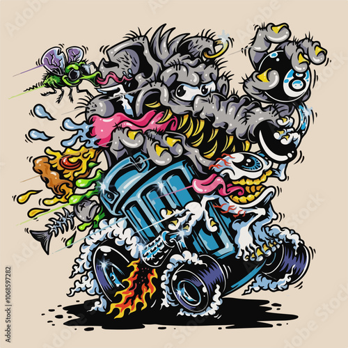 motorcycle rider on a motorcycle